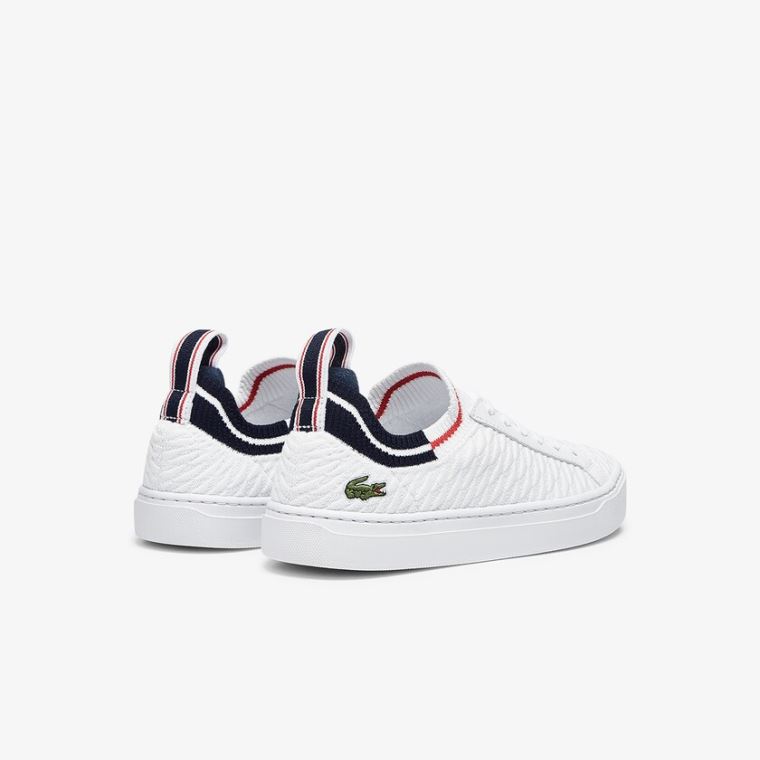 Lacoste La Piquée Tekstil Sneakers Beyaz Bej Rengi | EUuIvL6Z