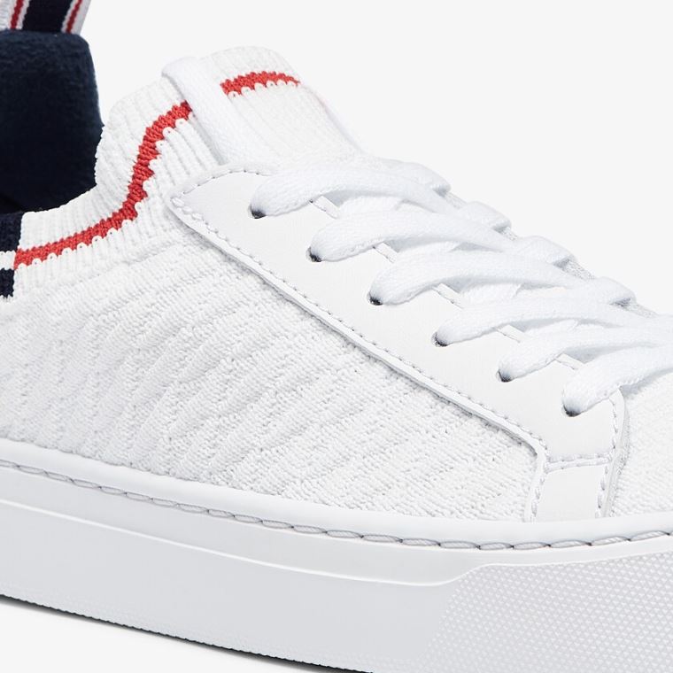 Lacoste La Piquée Tekstil Sneakers Beyaz Bej Rengi | EUuIvL6Z