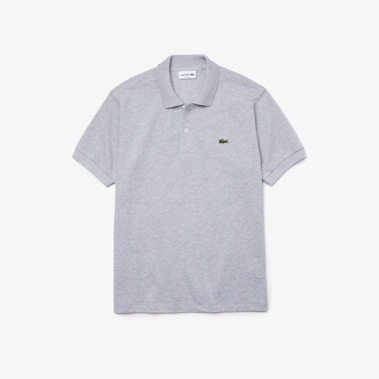 Lacoste Marl Fabric L.12.12 Polo Gri | 1XbyDcvR