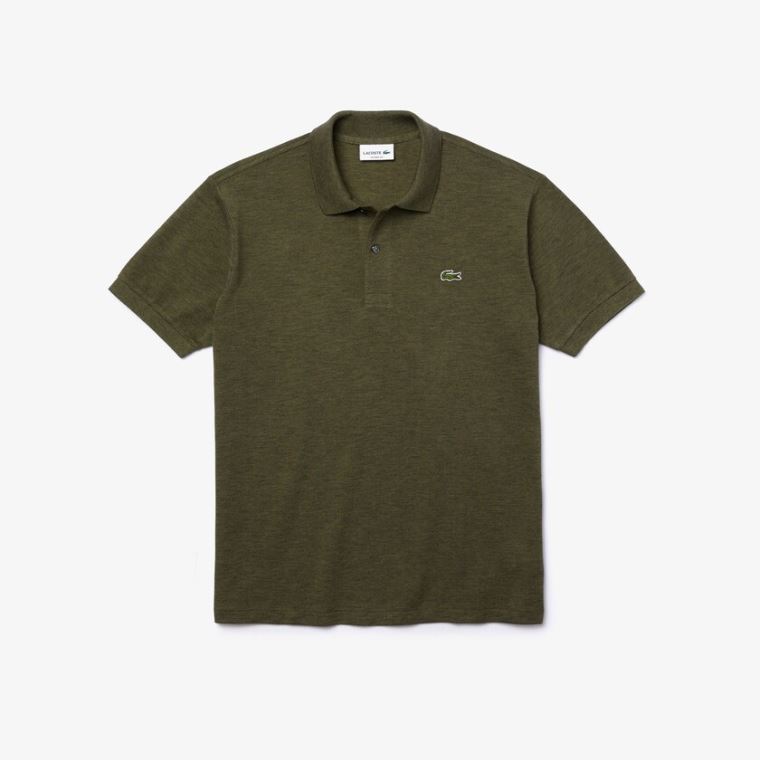 Lacoste Marl Fabric L.12.12 Polo Haki Yeşil | eaWEyn0g