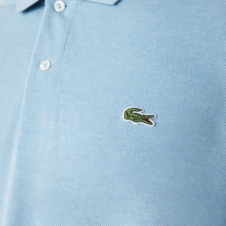 Lacoste Marl Fabric L.12.12 Polo Mavi | 9CDBlXyp