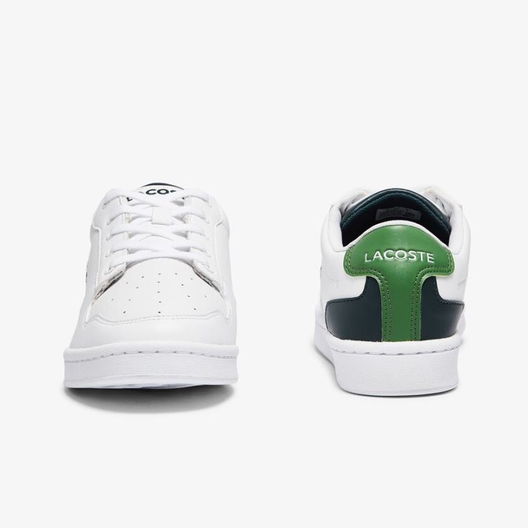 Lacoste Masters Cup Deri and Sentetik Sneakers Beyaz | laZilDVU