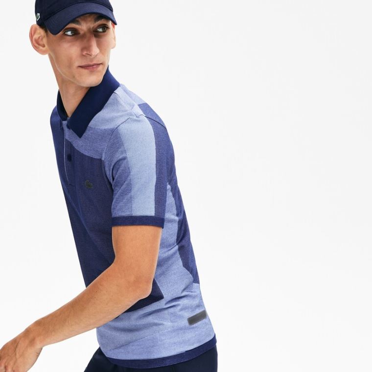 Lacoste Motion Ergonomic Polo Shirt Lacivert Mavi Mor | 2GEybuSF