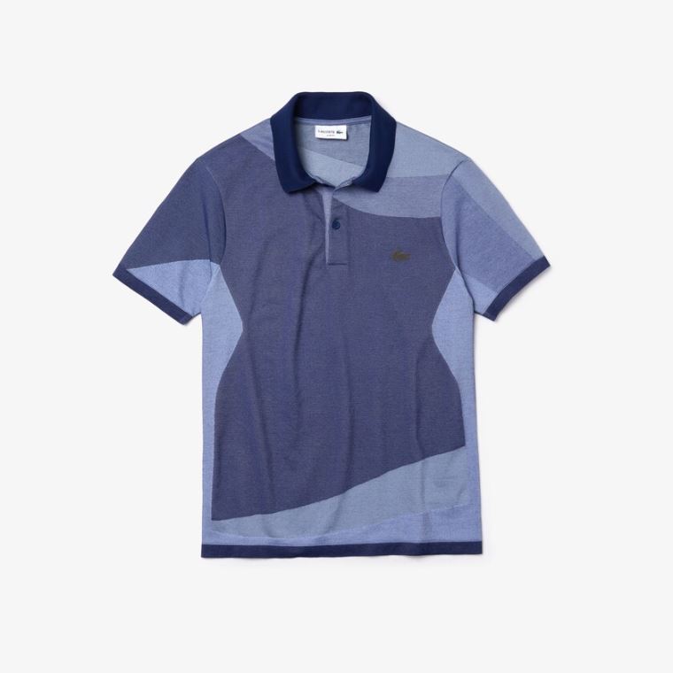 Lacoste Motion Ergonomic Polo Shirt Lacivert Mavi Mor | 2GEybuSF