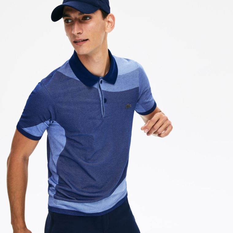 Lacoste Motion Ergonomic Polo Shirt Lacivert Mavi Mor | 2GEybuSF