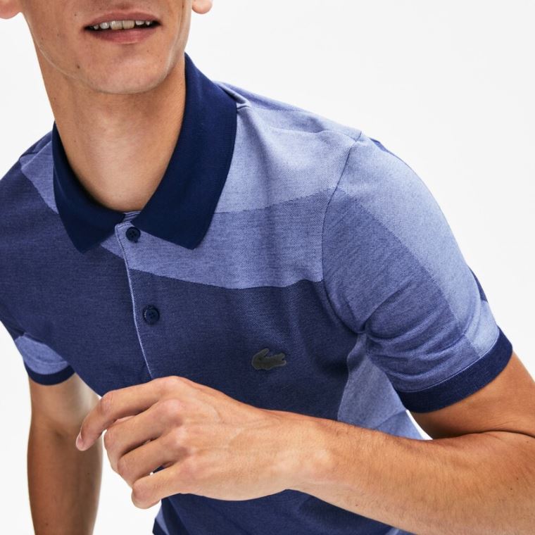 Lacoste Motion Ergonomic Polo Shirt Lacivert Mavi Mor | 2GEybuSF