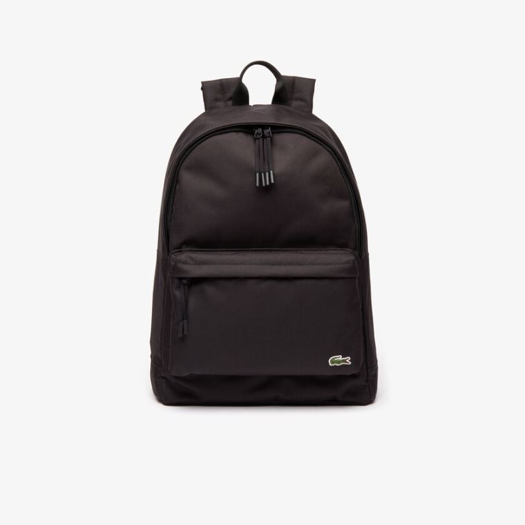 Lacoste Néocroc Kanvas Backpack Siyah | foaepZ3Q