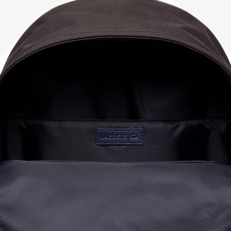 Lacoste Néocroc Kanvas Backpack Siyah | foaepZ3Q