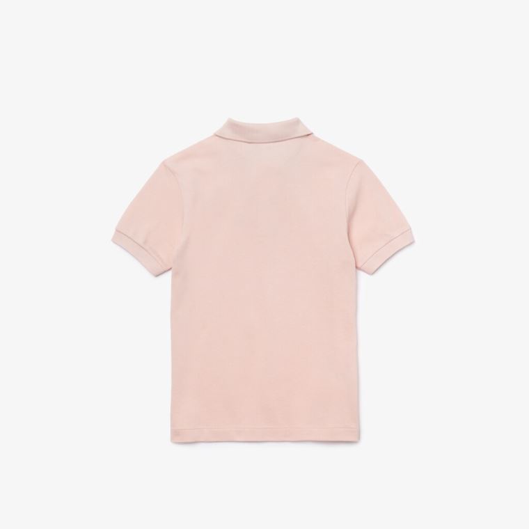 Lacoste Petit Piqué Polo Açık Pembe | YU7aujH2