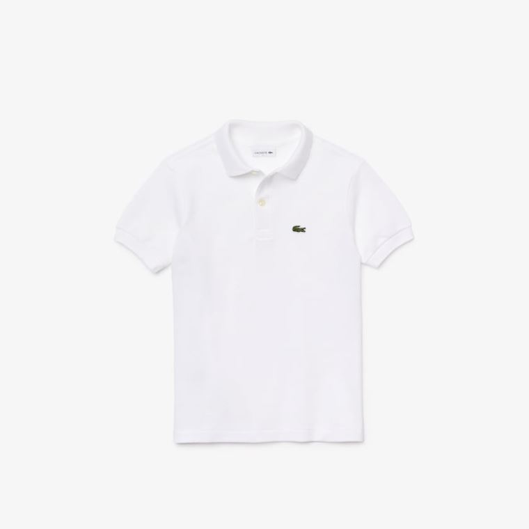 Lacoste Petit Piqué Polo Beyaz | 9Z7maoxf