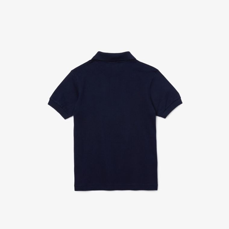 Lacoste Petit Piqué Polo Lacivert Mavi | lmqXbaCM