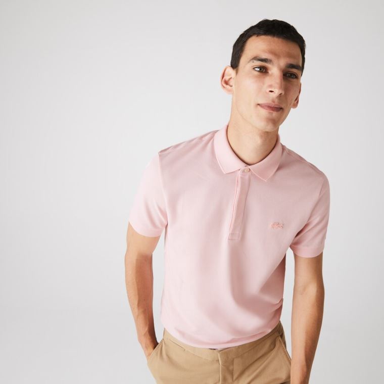 Lacoste Regular Fit Paris Polo Açık Pembe | BTxnngaS