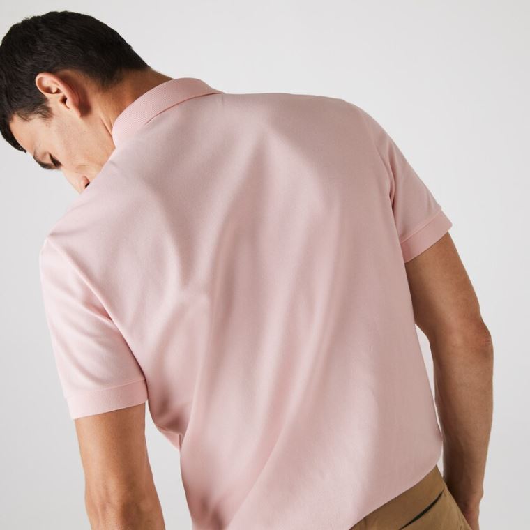 Lacoste Regular Fit Paris Polo Açık Pembe | BTxnngaS