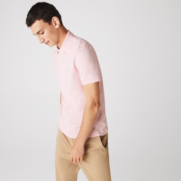 Lacoste Regular Fit Paris Polo Açık Pembe | BTxnngaS