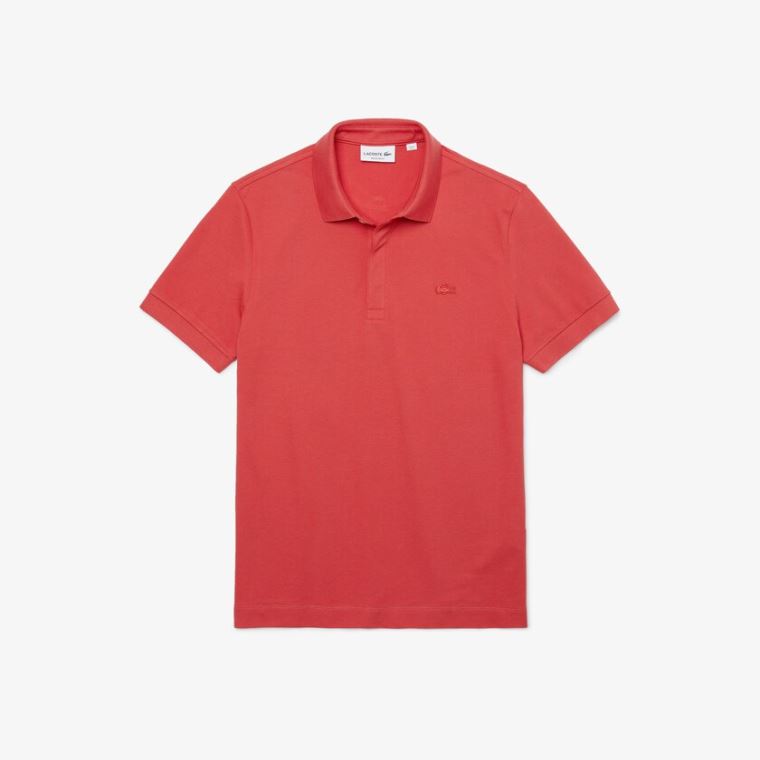 Lacoste Regular Fit Paris Polo Kırmızı | 4UcjPZcr