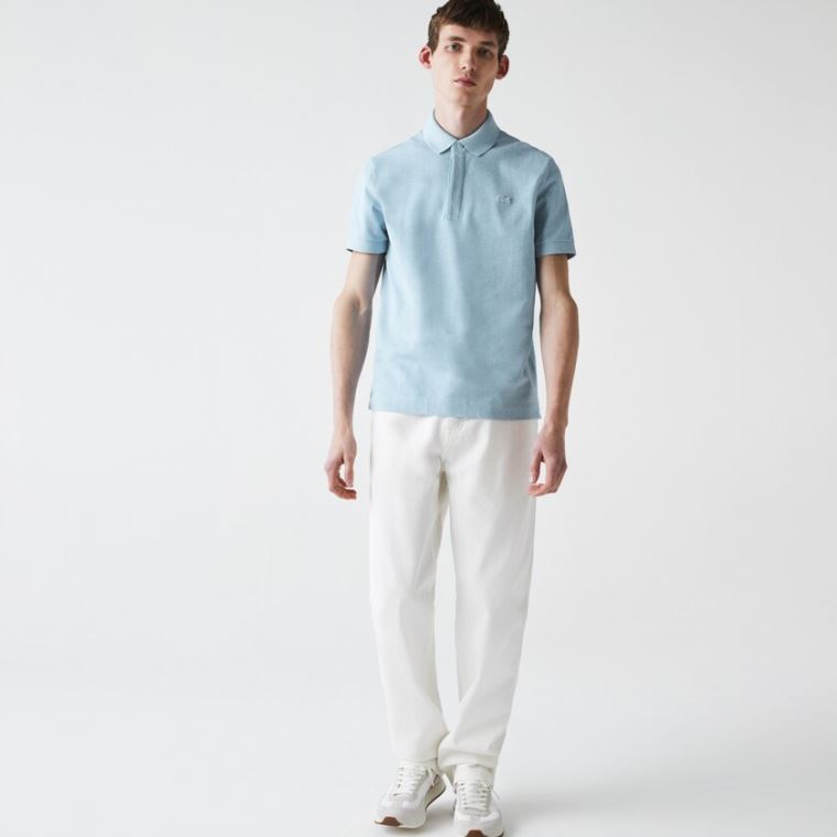 Lacoste Regular Fit Paris Polo Mavi | wnq8irUd