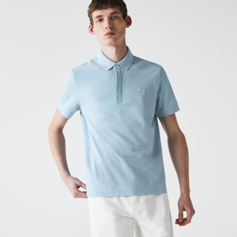 Lacoste Regular Fit Paris Polo Mavi | wnq8irUd