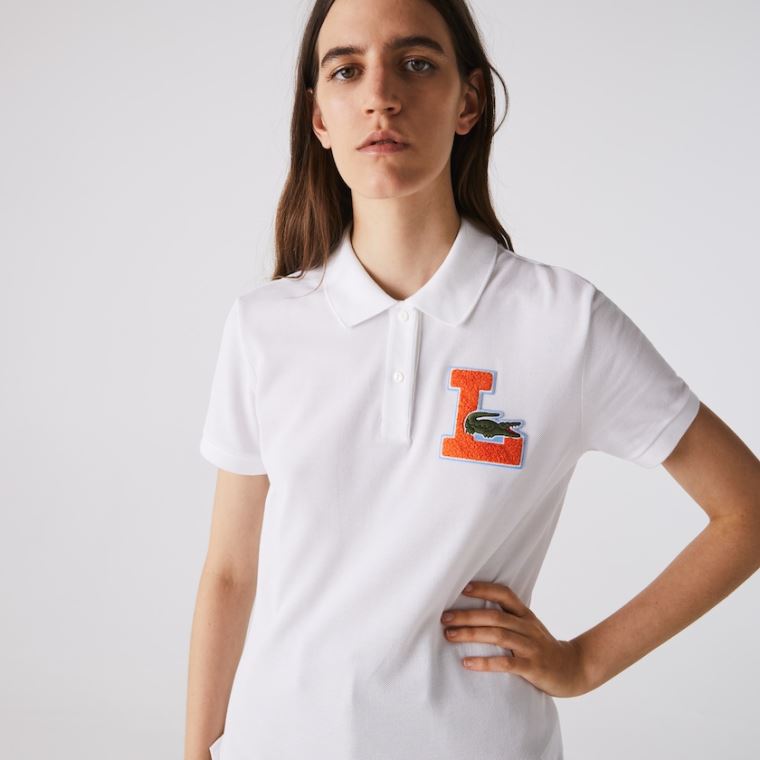 Lacoste Regular Fit Soft Pamuklu Piqué Polo Shirt Beyaz | 9zOMyyb4