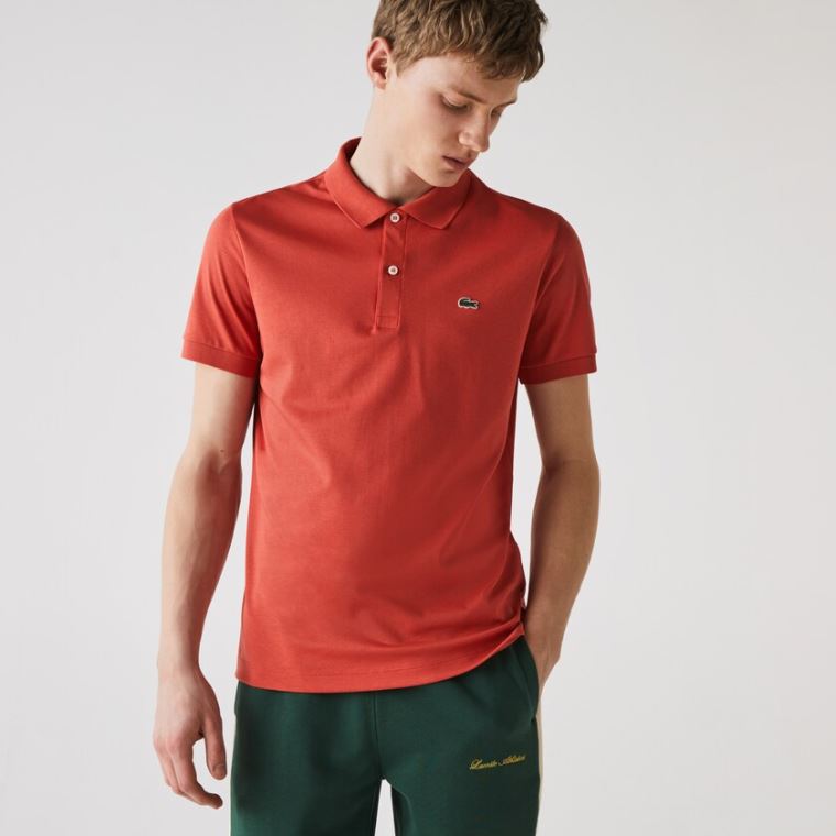 Lacoste Regular Fit Soft Pamuklu Polo Kırmızı | ztYRWrZ2