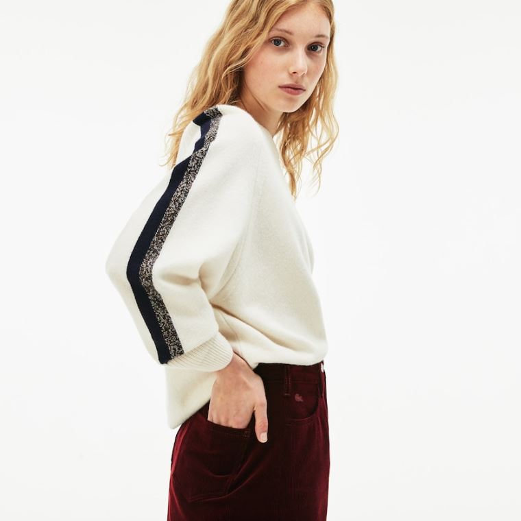 Lacoste Ribbed Stretch Velour A-Line Skirt Kahverengi | Mb0YpP2N