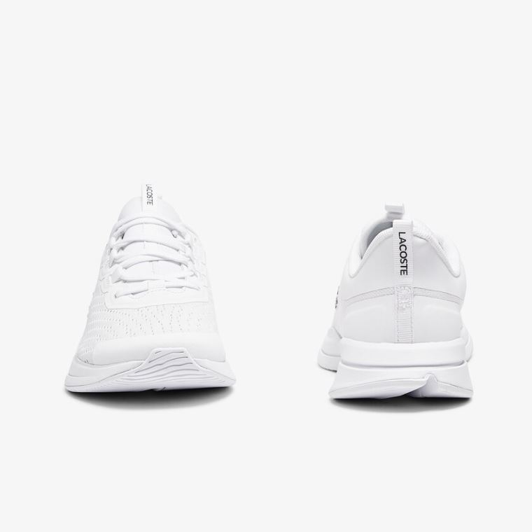 Lacoste Run Spin Tekstil Sneakers Beyaz | NO7bmV6q