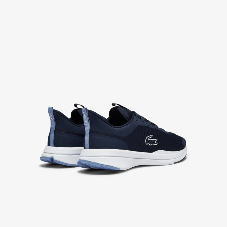 Lacoste Run Spin Tekstil Sneakers Lacivert | KwNqSczq