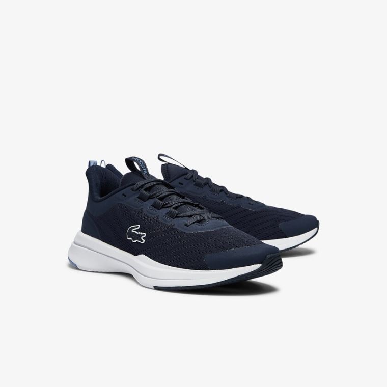 Lacoste Run Spin Tekstil Sneakers Lacivert | qhhp0OBB