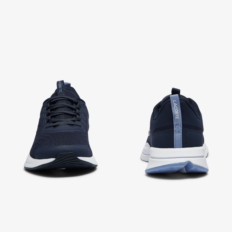 Lacoste Run Spin Tekstil Sneakers Lacivert | qhhp0OBB