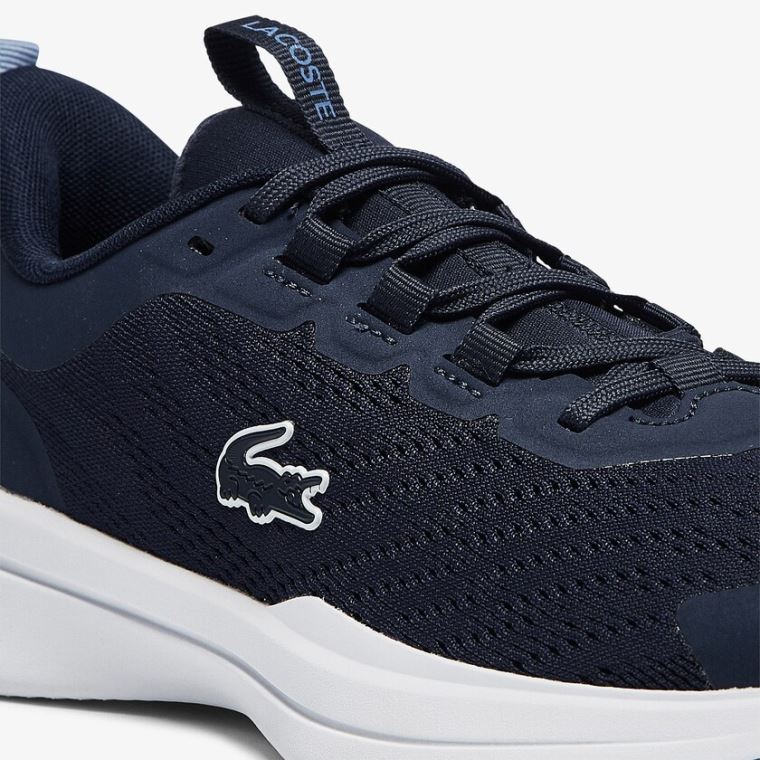 Lacoste Run Spin Tekstil Sneakers Lacivert | qhhp0OBB