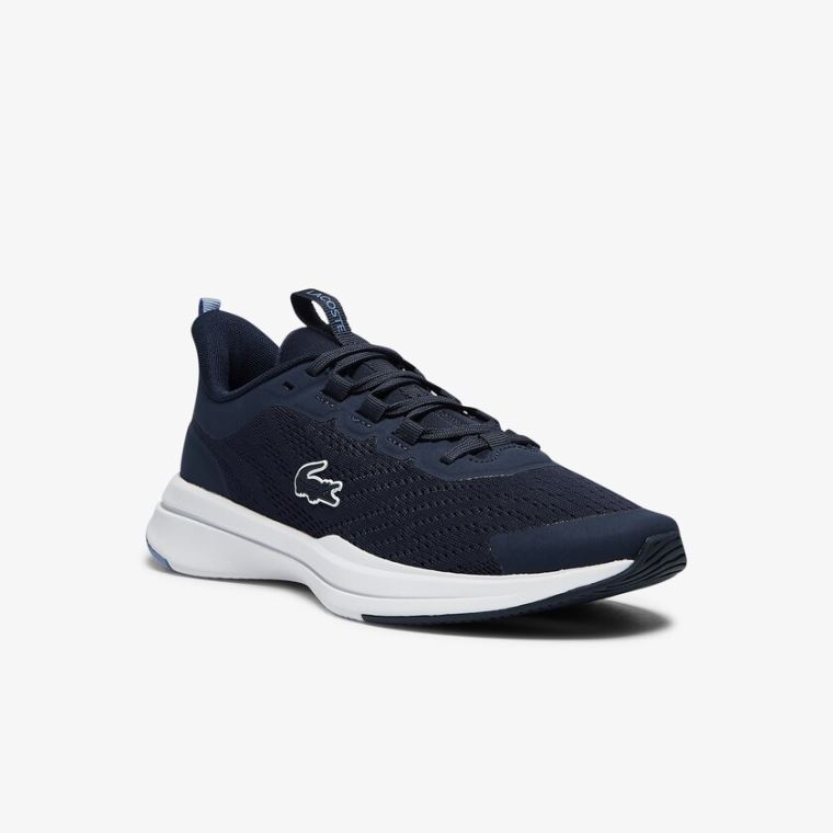 Lacoste Run Spin Tekstil Sneakers Lacivert | qhhp0OBB