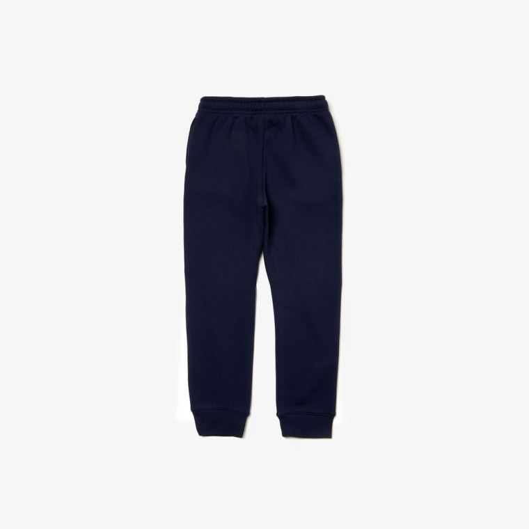 Lacoste SPORT Fleece Sweatpants Lacivert Mavi | 8XlG4c1F