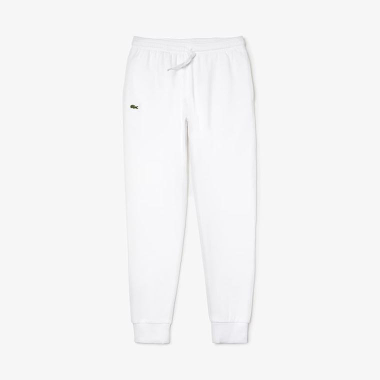 Lacoste SPORT Fleece Tenis Sweatpants Beyaz | Yrrg64BQ