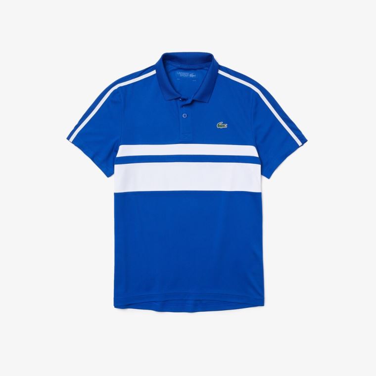 Lacoste SPORT Nefes Alabilir Piqué Tenis Polo Shirt Beyaz | sIqmy1iG