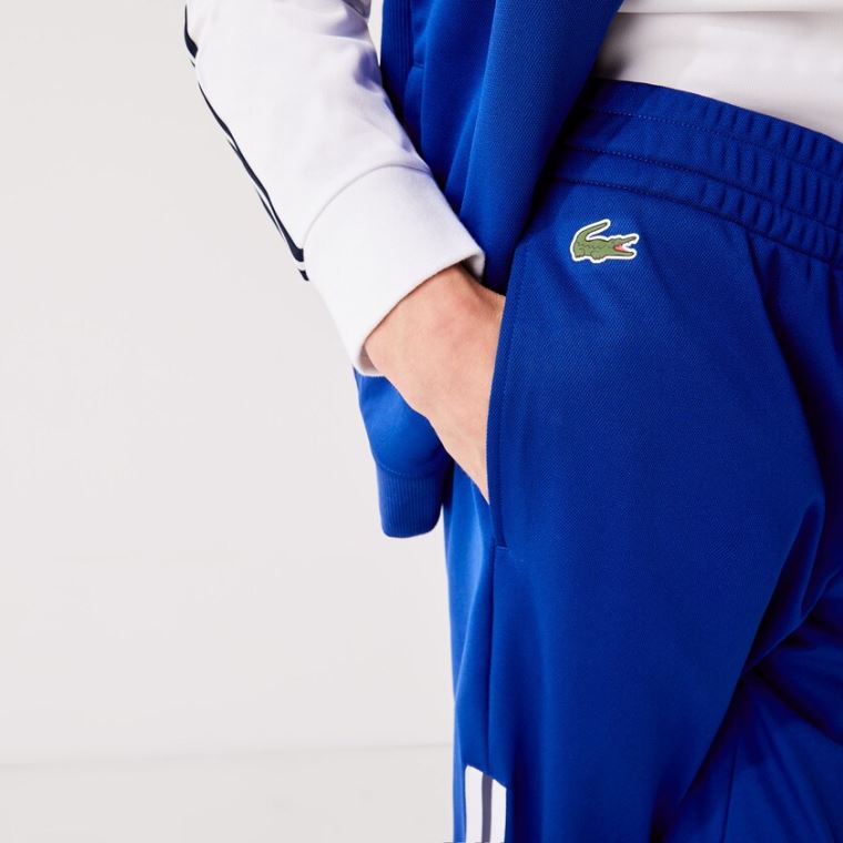 Lacoste SPORT Run-resistant Jogging Pants Mavi | LRWx2nXu