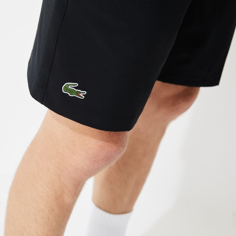 Lacoste SPORT Tenis Stretch Shorts Siyah | yQbgJ6ep