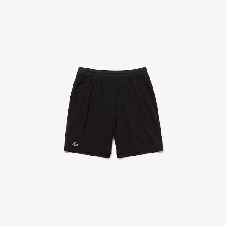 Lacoste SPORT Tenis Stretch Shorts Siyah | yQbgJ6ep