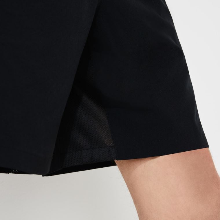 Lacoste SPORT Tenis Stretch Shorts Siyah | yQbgJ6ep