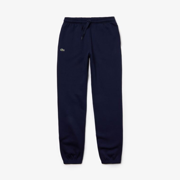 Lacoste SPORT Tenis trackpants in fleece Lacivert Mavi | Ej3XPjPo