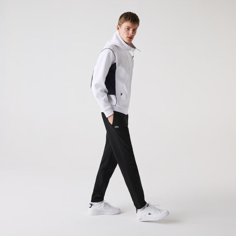 Lacoste SPORT Tenis trackpants in fleece Siyah | UwiIypDK