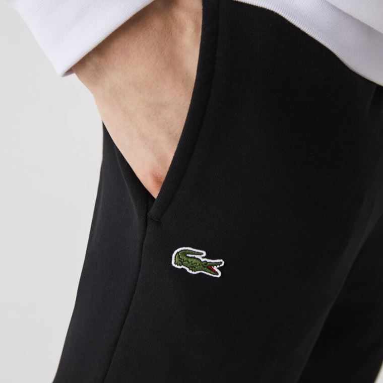 Lacoste SPORT Tenis trackpants in fleece Siyah | UwiIypDK