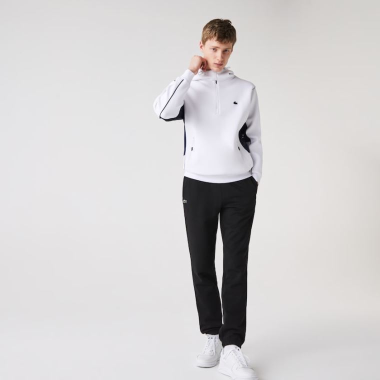 Lacoste SPORT Tenis trackpants in fleece Siyah | UwiIypDK