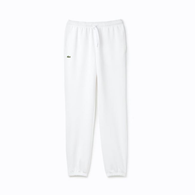 Lacoste SPORT Tenis trackpants in fleece Beyaz | z5yIuUCP