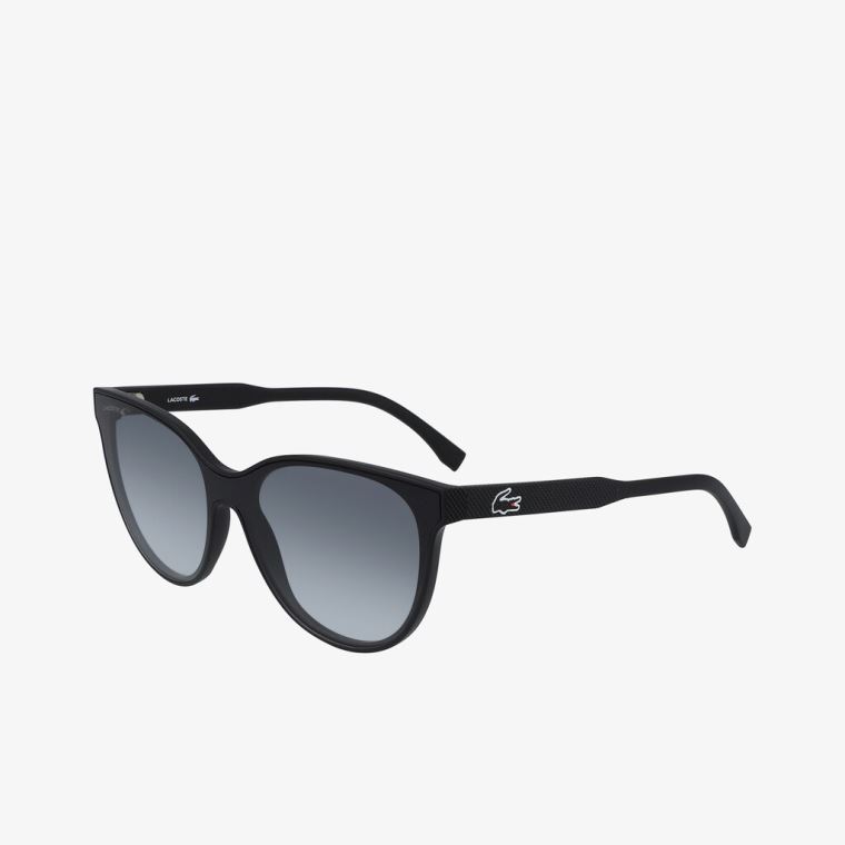 Lacoste Shield Plastic L.12.12 Sunglasses Siyah | jCfRtaB2