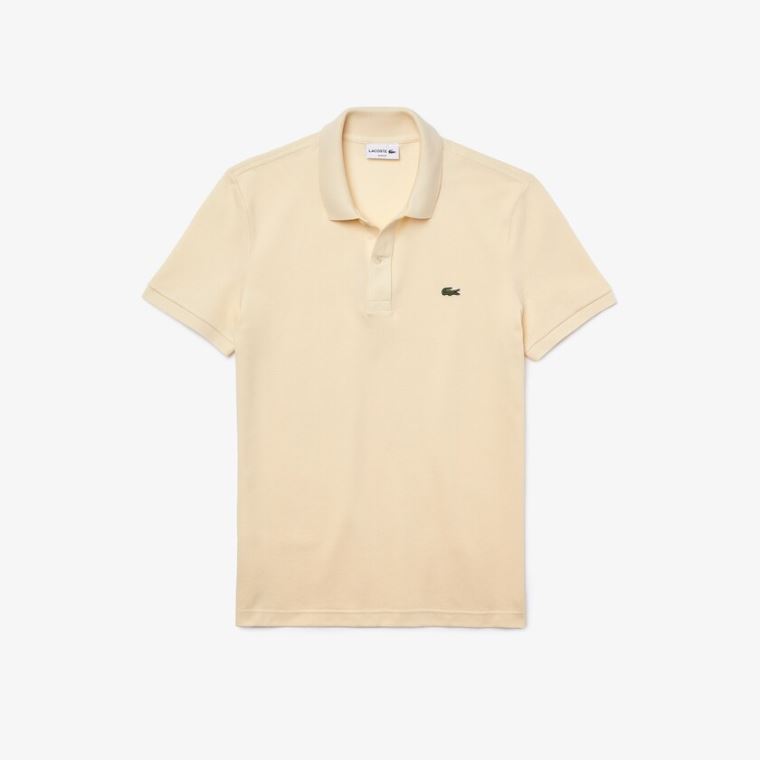 Lacoste Slim Fit Polo in Petit Piqué Bej Rengi | LvAkVnNd