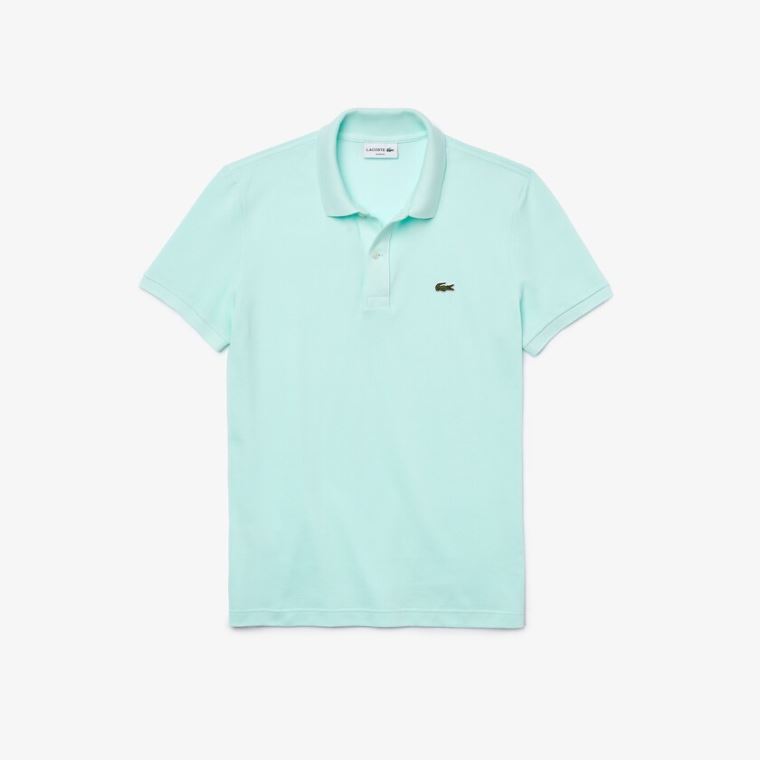 Lacoste Slim Fit Polo in Petit Piqué Turkuaz | owg8zKQt