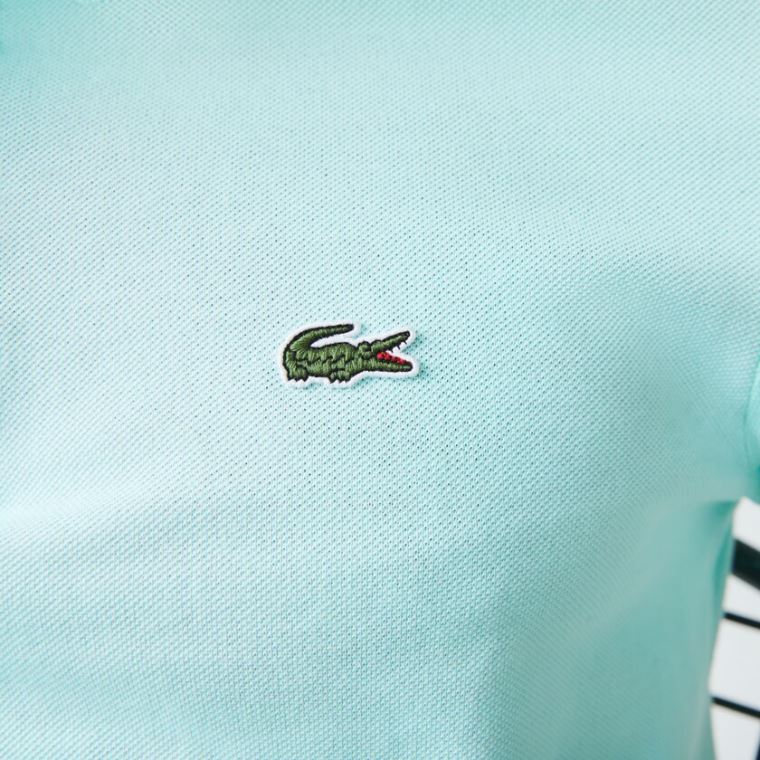 Lacoste Slim Fit Polo in Petit Piqué Turkuaz | owg8zKQt