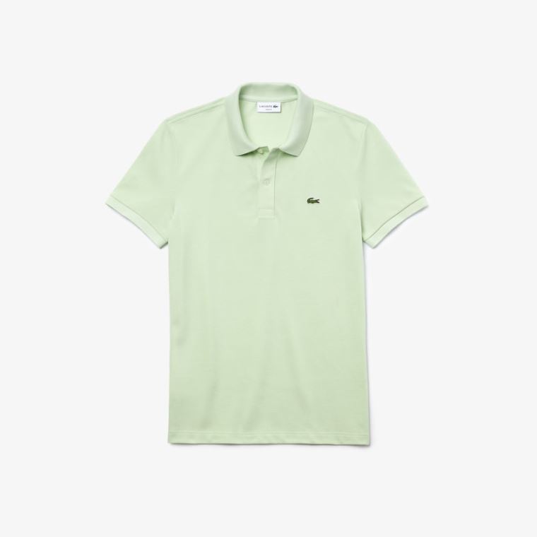 Lacoste Slim Fit Polo in Petit Piqué Yeşil | fEiPMGe4