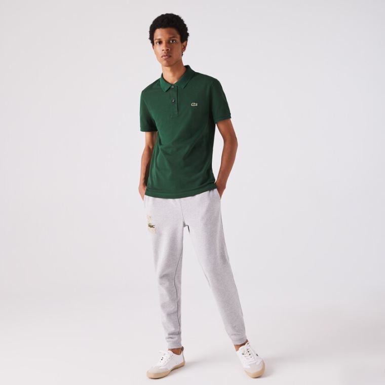 Lacoste Slim Fit Polo in Petit Piqué Yeşil | zoZ8YafL