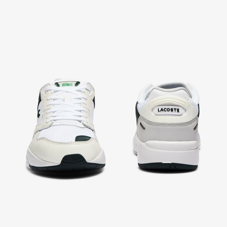 Lacoste Storm 96 Lo Mesh Colour-Pop Sneakers Beyaz | n9s8XMHp