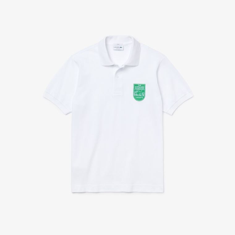 Lacoste & The Everglades Foundation Co-Branded Polo Beyaz | s1TH2yPK